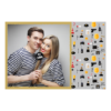 Dzień policjanta z szarym tłem + pojazdy i ludzie - Pocztówka 10x15cm model 408 - Thumbnail Image 1