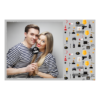 Dzień policjanta z szarym tłem + pojazdy i ludzie - Pocztówka 10x15cm model 408 - Thumbnail Image 4