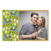 Dzień Włóczykija z zielonym tłem + kwiaty - Pocztówka 10x15cm model 409 - Thumbnail Image 1