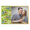 Dzień Włóczykija z zielonym tłem + kwiaty - Pocztówka 10x15cm model 409 - Thumbnail Image 2