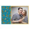 Dzień Tygrysa z niebieskim tłem + zwierzęta i kolaż - Pocztówka 10x15cm model 409 - Thumbnail Image 1