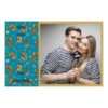 Dzień Tygrysa z niebieskim tłem + zwierzęta i kolaż - Pocztówka 10x15cm model 409 - Thumbnail Image 2