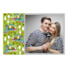 Dzień Włóczykija z zielonym tłem + kwiaty - Pocztówka 10x15cm model 409 - Thumbnail Image 4