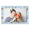 Fotobudka na weselu z błękitnym tłem + obrączki i kwiaty - Pocztówka 10x15cm model 410 - Thumbnail Image 7