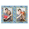 Dzień Sernika z błękitnym tłem + owoce i słodkości - Pocztówka 10x15cm model 411 - Thumbnail Image 2