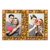 Dzień Papieru z brązowym tłem + dzieci i kolaż - Pocztówka 10x15cm model 411 - Thumbnail Image 1