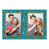 Dzień Tygrysa z niebieskim tłem + zwierzęta i kolaż - Pocztówka 10x15cm model 411 - Thumbnail Image 1