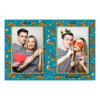 Dzień Tygrysa z niebieskim tłem + zwierzęta i kolaż - Pocztówka 10x15cm model 411 - Thumbnail Image 2