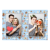 Fotobudka na weselu z błękitnym tłem + obrączki i kwiaty - Pocztówka 10x15cm model 411 - Thumbnail Image 3