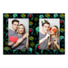 Dzień Mózgu z czarnym tłem + twarze i serca - Pocztówka 10x15cm model 411 - Thumbnail Image 7
