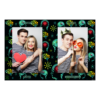 Dzień Mózgu z czarnym tłem + twarze i serca - Pocztówka 10x15cm model 411 - Thumbnail Image 8