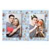 Fotobudka na weselu z błękitnym tłem + obrączki i kwiaty - Pocztówka 10x15cm model 411 - Thumbnail Image 7