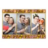 Dzień Papieru z brązowym tłem + dzieci i kolaż - Pocztówka 10x15cm model 412 - Thumbnail Image 2