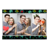 Brain Day with black background + faces, hearts - Postcard 4x6 model 412 - Thumbnail Image 3