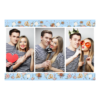 Fotobudka na weselu z błękitnym tłem + obrączki i kwiaty - Pocztówka 10x15cm model 412 - Thumbnail Image 5