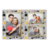 Dzień policjanta z szarym tłem + pojazdy i ludzie - Pocztówka 10x15cm model 413 - Thumbnail Image 2
