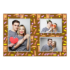 Dzień Papieru z brązowym tłem + dzieci i kolaż - Pocztówka 10x15cm model 413 - Thumbnail Image 4