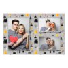 Dzień policjanta z szarym tłem + pojazdy i ludzie - Pocztówka 10x15cm model 413 - Thumbnail Image 3