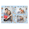 Fotobudka na weselu z błękitnym tłem + obrączki i kwiaty - Pocztówka 10x15cm model 413 - Thumbnail Image 6