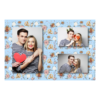 Fotobudka na weselu z błękitnym tłem + obrączki i kwiaty - Pocztówka 10x15cm model 413 - Thumbnail Image 7