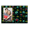 Dzień Mózgu z czarnym tłem + twarze i serca - Pocztówka 10x15cm model 415 - Thumbnail Image 1