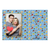 Dzień Sernika z błękitnym tłem + owoce i słodkości - Pocztówka 10x15cm model 415 - Thumbnail Image 2