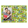 Dzień Włóczykija z zielonym tłem + kwiaty - Pocztówka 10x15cm model 415 - Thumbnail Image 1