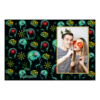Dzień Mózgu z czarnym tłem + twarze i serca - Pocztówka 10x15cm model 416 - Thumbnail Image 2
