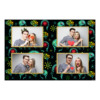 Dzień Mózgu z czarnym tłem + twarze i serca - Pocztówka 10x15cm model 417 - Thumbnail Image 1