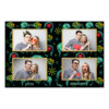 Dzień Mózgu z czarnym tłem + twarze i serca - Pocztówka 10x15cm model 417 - Thumbnail Image 2