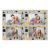 Dzień policjanta z szarym tłem + pojazdy i ludzie - Pocztówka 10x15cm model 417 - Thumbnail Image 1