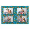 Dzień Tygrysa z niebieskim tłem + zwierzęta i kolaż - Pocztówka 10x15cm model 417 - Thumbnail Image 4