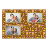 Dzień Papieru z brązowym tłem + dzieci i kolaż - Pocztówka 10x15cm model 418 - Thumbnail Image 1