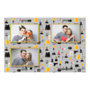 Dzień policjanta z szarym tłem + pojazdy i ludzie - Pocztówka 10x15cm model 418 - Thumbnail Image 2