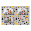 Dzień policjanta z szarym tłem + pojazdy i ludzie - Pocztówka 10x15cm model 418 - Thumbnail Image 5