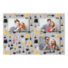 Dzień policjanta z szarym tłem + pojazdy i ludzie - Pocztówka 10x15cm model 419 - Thumbnail Image 8