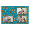 Dzień Tygrysa z niebieskim tłem + zwierzęta i kolaż - Pocztówka 10x15cm model 421 - Thumbnail Image 1