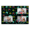 Dzień Mózgu z czarnym tłem + twarze i serca - Pocztówka 10x15cm model 421 - Thumbnail Image 8