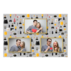 Dzień policjanta z szarym tłem + pojazdy i ludzie - Pocztówka 10x15cm model 422 - Thumbnail Image 1