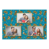 Dzień Tygrysa z niebieskim tłem + zwierzęta i kolaż - Pocztówka 10x15cm model 422 - Thumbnail Image 1