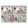 Dzień policjanta z szarym tłem + pojazdy i ludzie - Pocztówka 10x15cm model 423 - Thumbnail Image 3