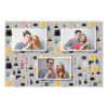 Dzień policjanta z szarym tłem + pojazdy i ludzie - Pocztówka 10x15cm model 423 - Thumbnail Image 5