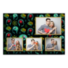 Dzień Mózgu z czarnym tłem + twarze i serca - Pocztówka 10x15cm model 425 - Thumbnail Image 1