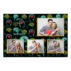 Dzień Mózgu z czarnym tłem + twarze i serca - Pocztówka 10x15cm model 425 - Thumbnail Image 2
