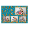 Dzień Tygrysa z niebieskim tłem + zwierzęta i kolaż - Pocztówka 10x15cm model 425 - Thumbnail Image 1