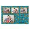 Dzień Tygrysa z niebieskim tłem + zwierzęta i kolaż - Pocztówka 10x15cm model 427 - Thumbnail Image 2