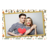 Dzień Bezpiecznego Kierowcy z białym tłem + ludzie i światła - Szablon 15x20cm model 605 - Thumbnail Image 1