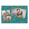 Dzień Tygrysa z niebieskim tłem + zwierzęta i kolaż - Szablon 15x20cm model 606 - Thumbnail Image 1