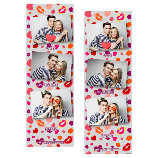 Kissing Day + hearts + 102 gray with captions Kissing Day + hearts + 102 gray with captions