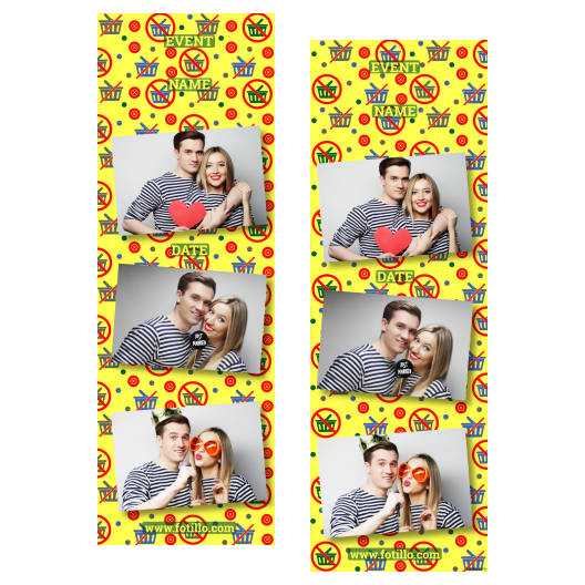 Buy Nothing Day + dots + 103 yellow with captions Buy Nothing Day + dots + 103 yellow with captions